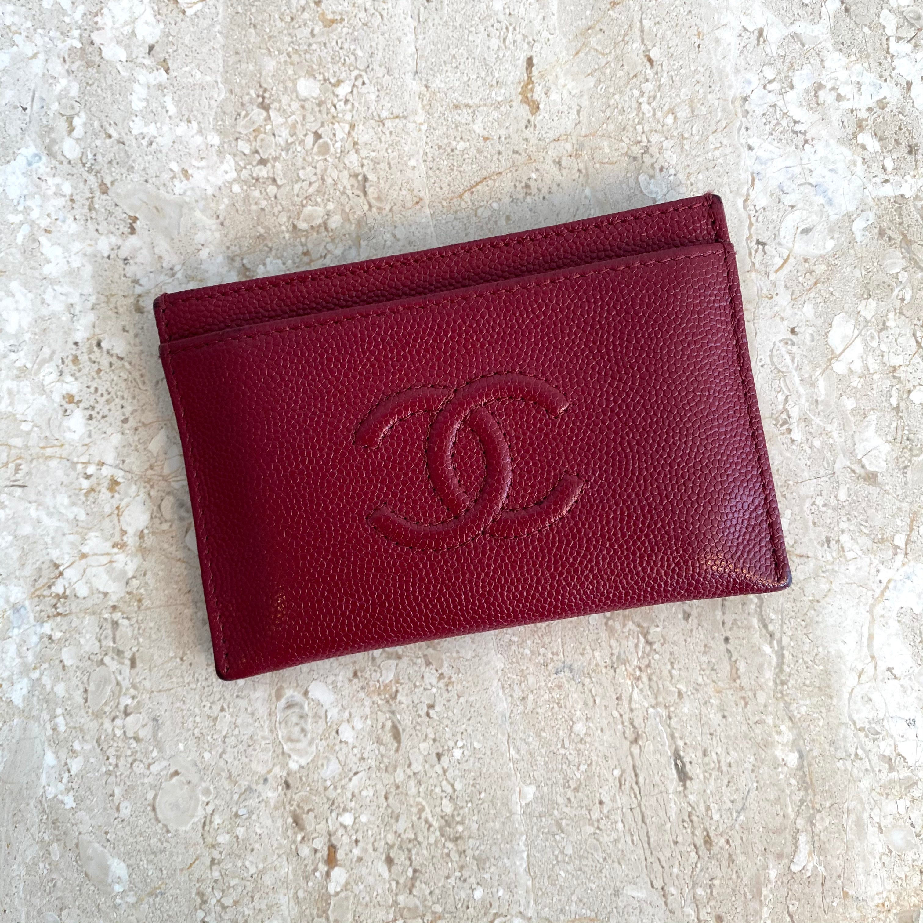 Chanel Flap Card Holder Quilted Caviar Silvertone Black in Caviar with Silvertone US #17 Chanel Flap Card Holder Quilted Caviar Silvertone Black in Caviar with Silvertone US